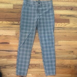Zara womens Checkered Dress Pants